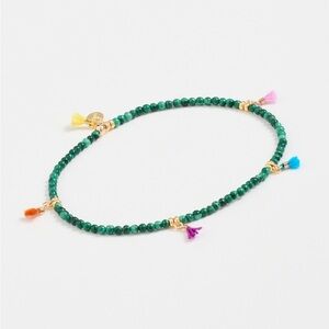‼️RARE‼️🎸SHASHI🎸🔥NWT🔥Lilu Bracelet Malachite